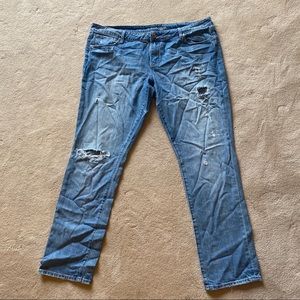 Vintage Distressed American Eagle Skinny Jeans